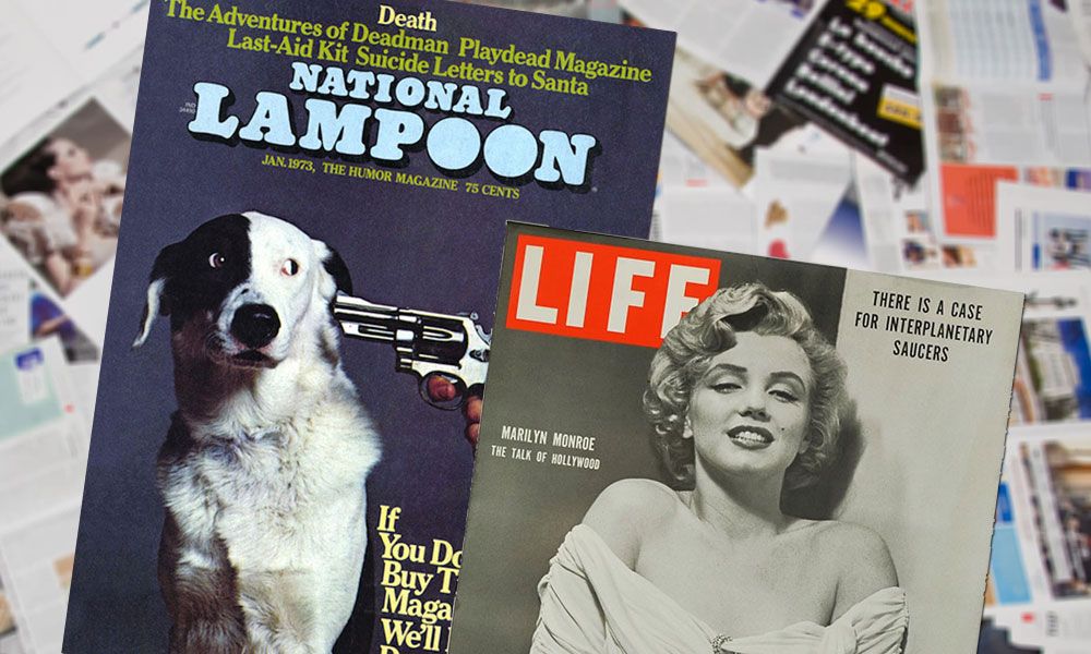 Dos revistas que acabaron viviendo solo de su marca
