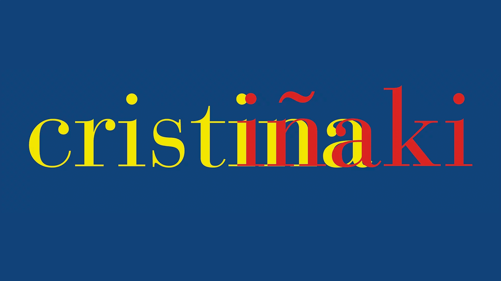 Cristiñaki y otros logos de las bodas reales